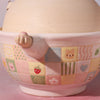 Lidded Bowl- Patchwork Bear Bear