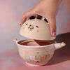 Lidded Bowl- Patchwork Bear Bear