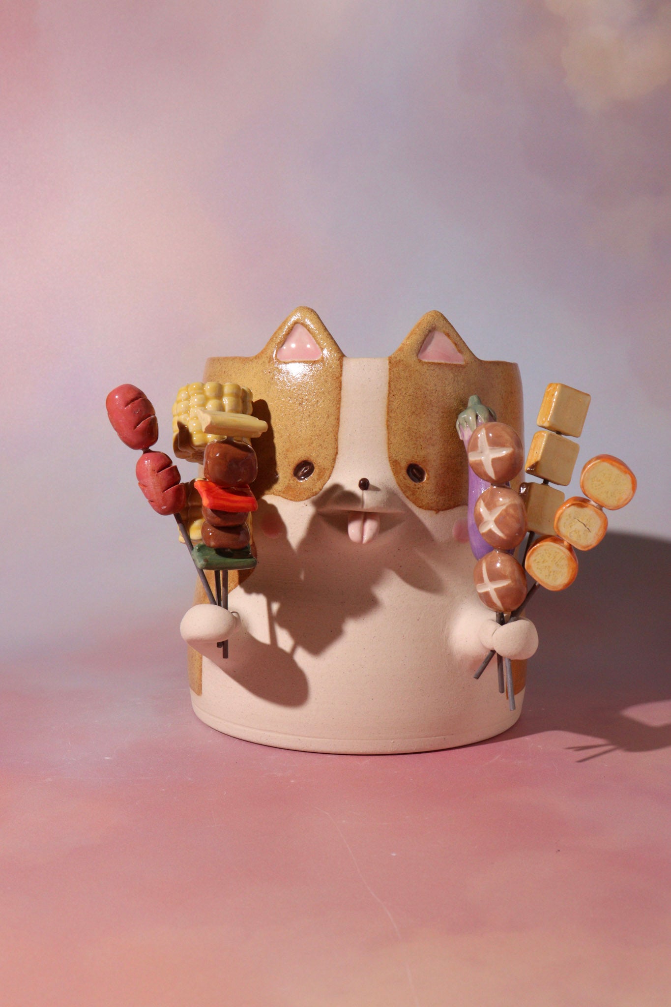 Planter - Skewers time! (Corgi)