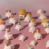 Ceramic Figurine - Weeny bunny (Cinnamon Bun)