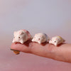 Ceramic Figurine - Weeny Bunny (Family of 3)