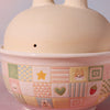 Lidded Bowl- Patchwork Bun Bun