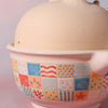 Lidded Bowl- Patchwork Shiba (Summer Edition)