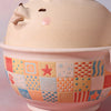 Lidded Bowl- Patchwork Shiba (Summer Edition)