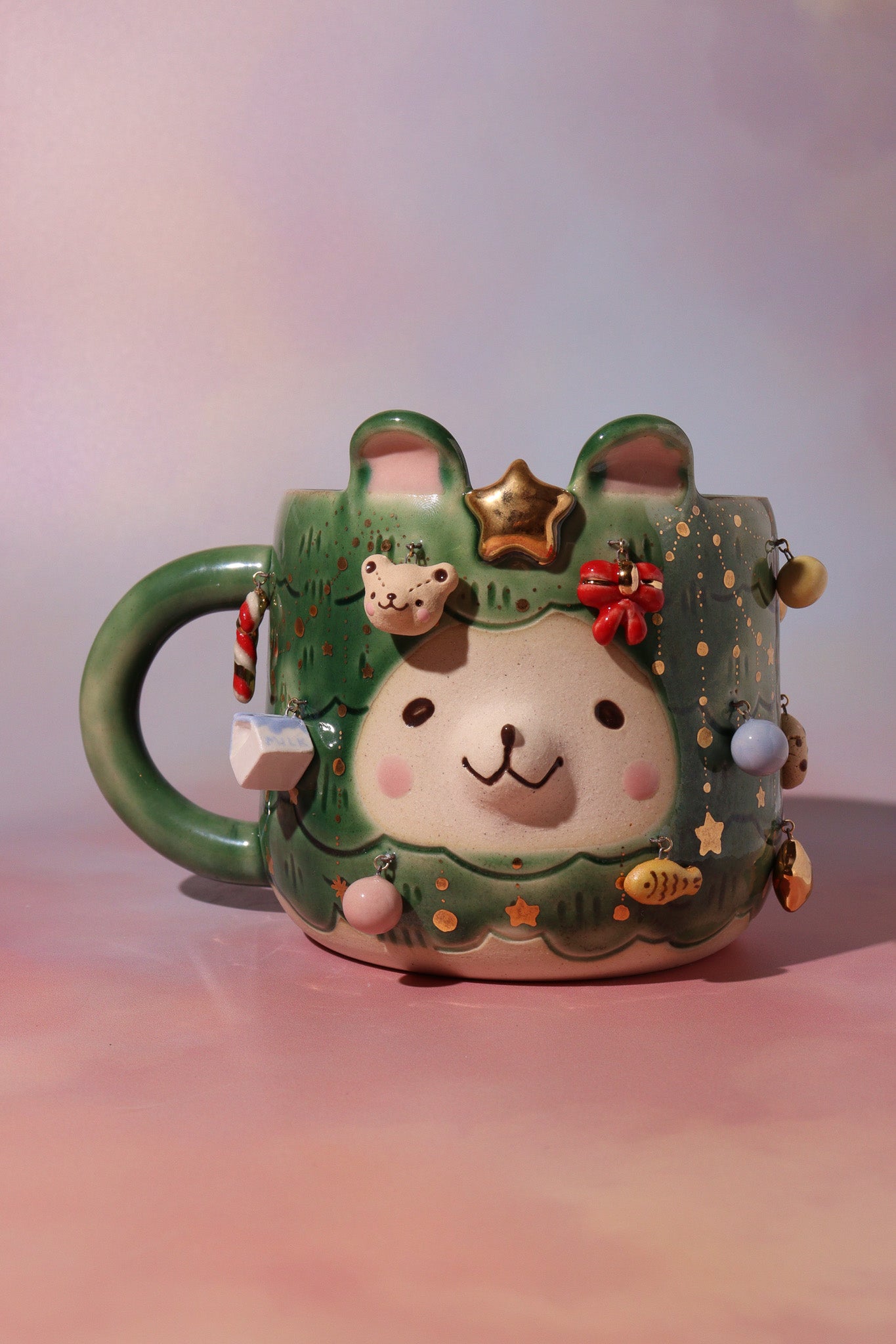 PRE-ORDER -Mug - Ornament Tree Bear/ Mew San