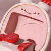 Ceramic Sculpture - Strawberry Cake roll (Medium)