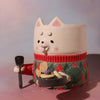 Pot - Breakfast time! Holiday Pj Shiba