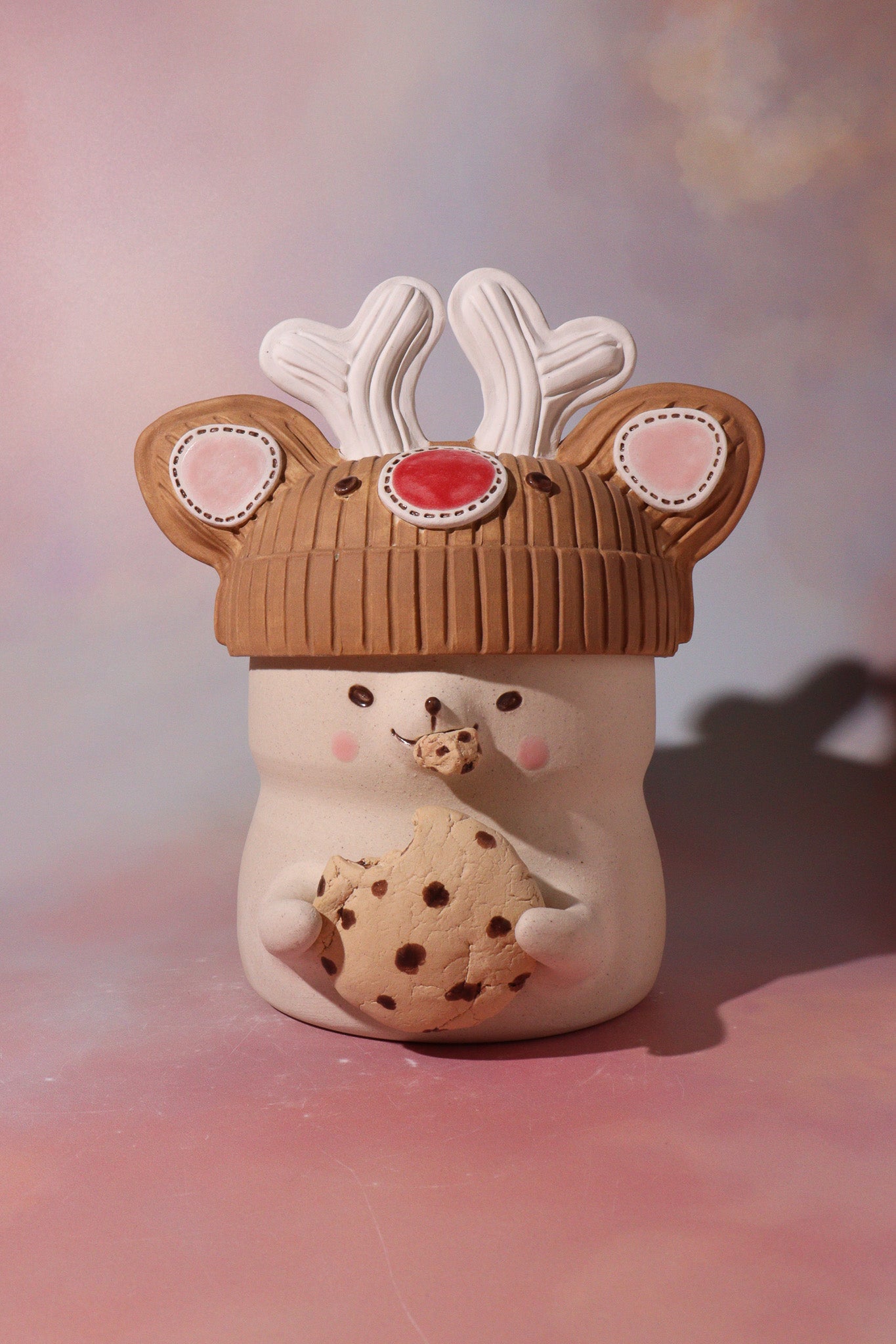 Jar - Cookies! (Small Reindeer Beanie)