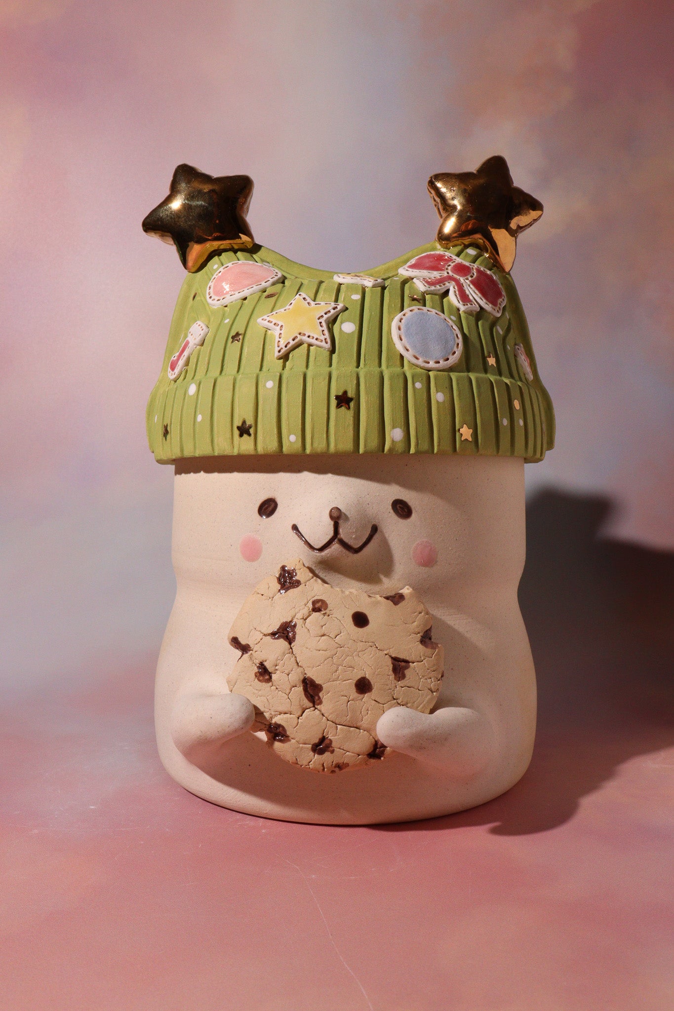 Jar - Cookies! (Large Patches Beanie)