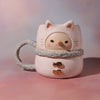 Mug - Snowman Kitty (Blue)