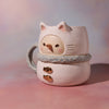 Mug - Snowman Kitty (Blue)