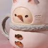 Mug - Snowman Kitty (Blue)