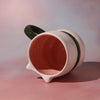 Mug - Snowman Kitty (Green)
