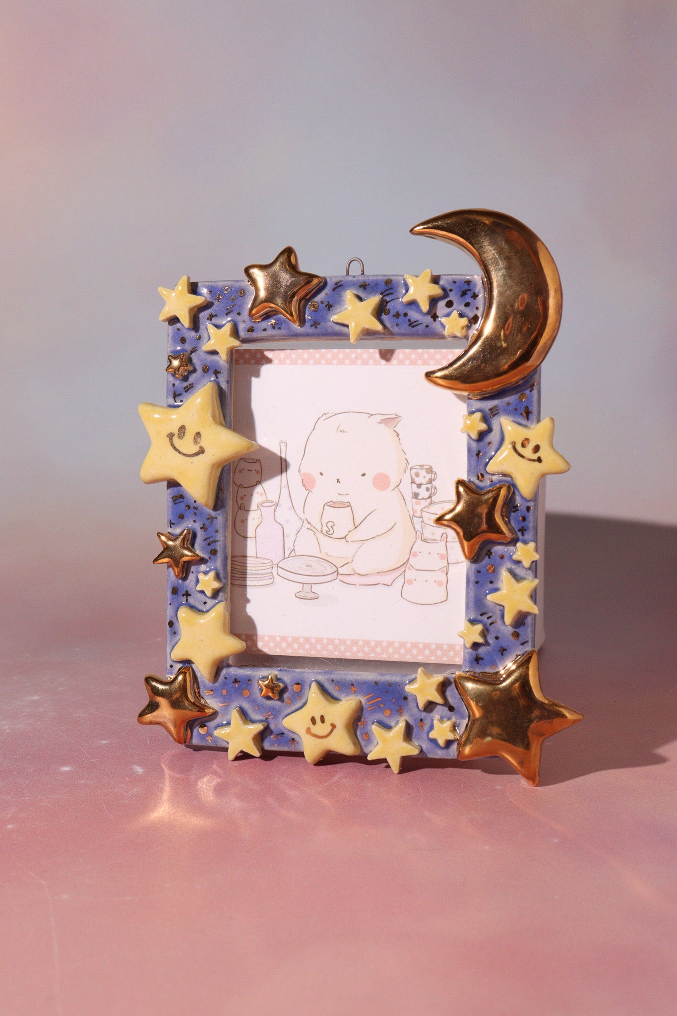 Polaroid Frame - Starry Sky