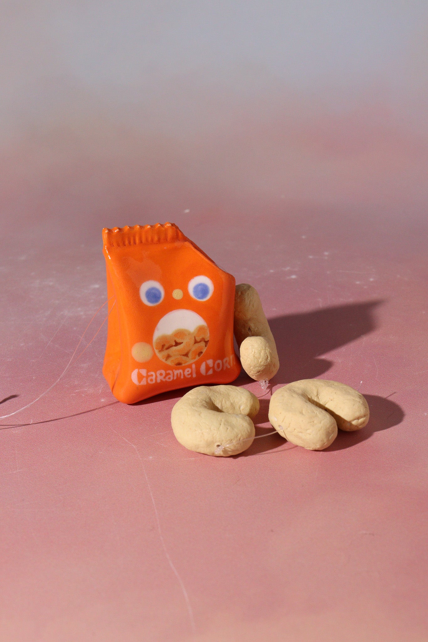 Ornament  - Caramel Corn (Orange)