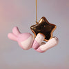Ornament  - Star Catcher (Lilac bunny)