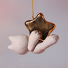 Ornament  - Star Catcher (Grey Kitty)