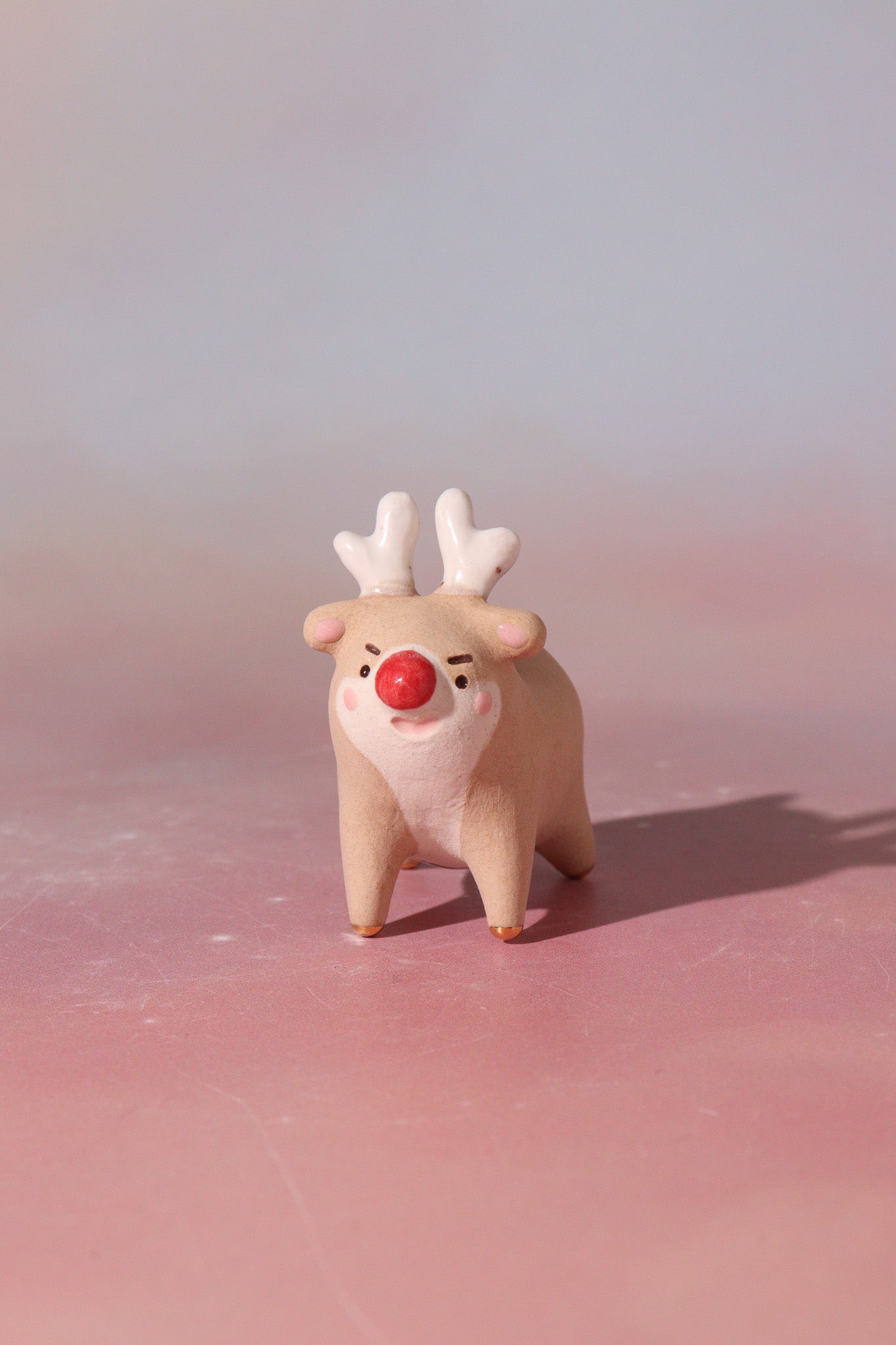 Small Figurine - Little Chubby Deer D