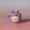 Small Figurine - Mini Mug Ornament (Purple Bunny)