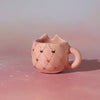 Small Figurine - Mini Mug Ornament (Pink Kitty)