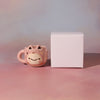 Small Figurine - Mini Mug Ornament (Pink Kitty)