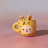 Small Figurine - Mini Mug Ornament (Lemon bunny)