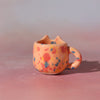 Small Figurine - Mini Mug Ornament (Fruity kitty)