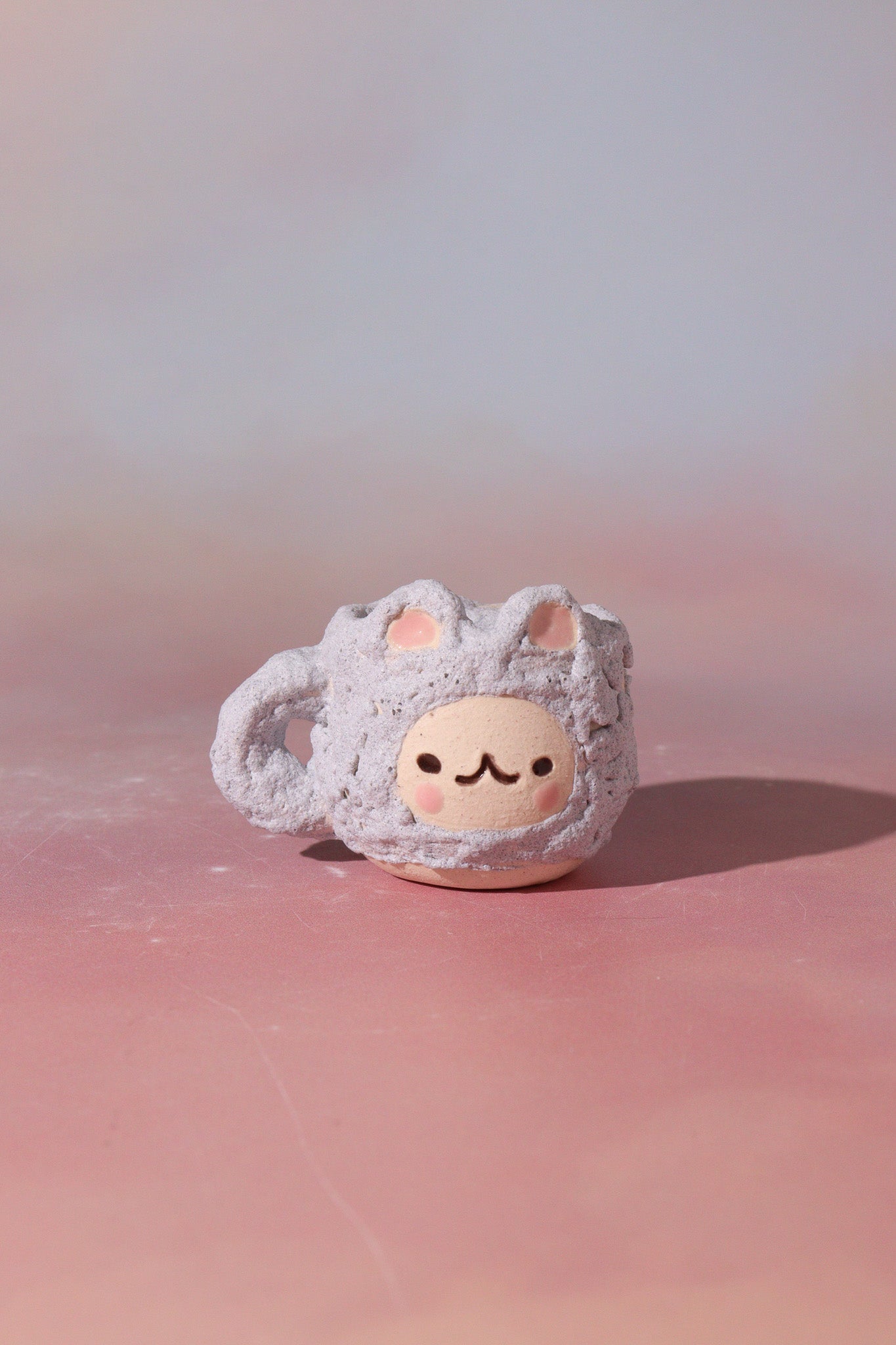 Small Figurine - Mini Mug Ornament (Puffy Blu A)