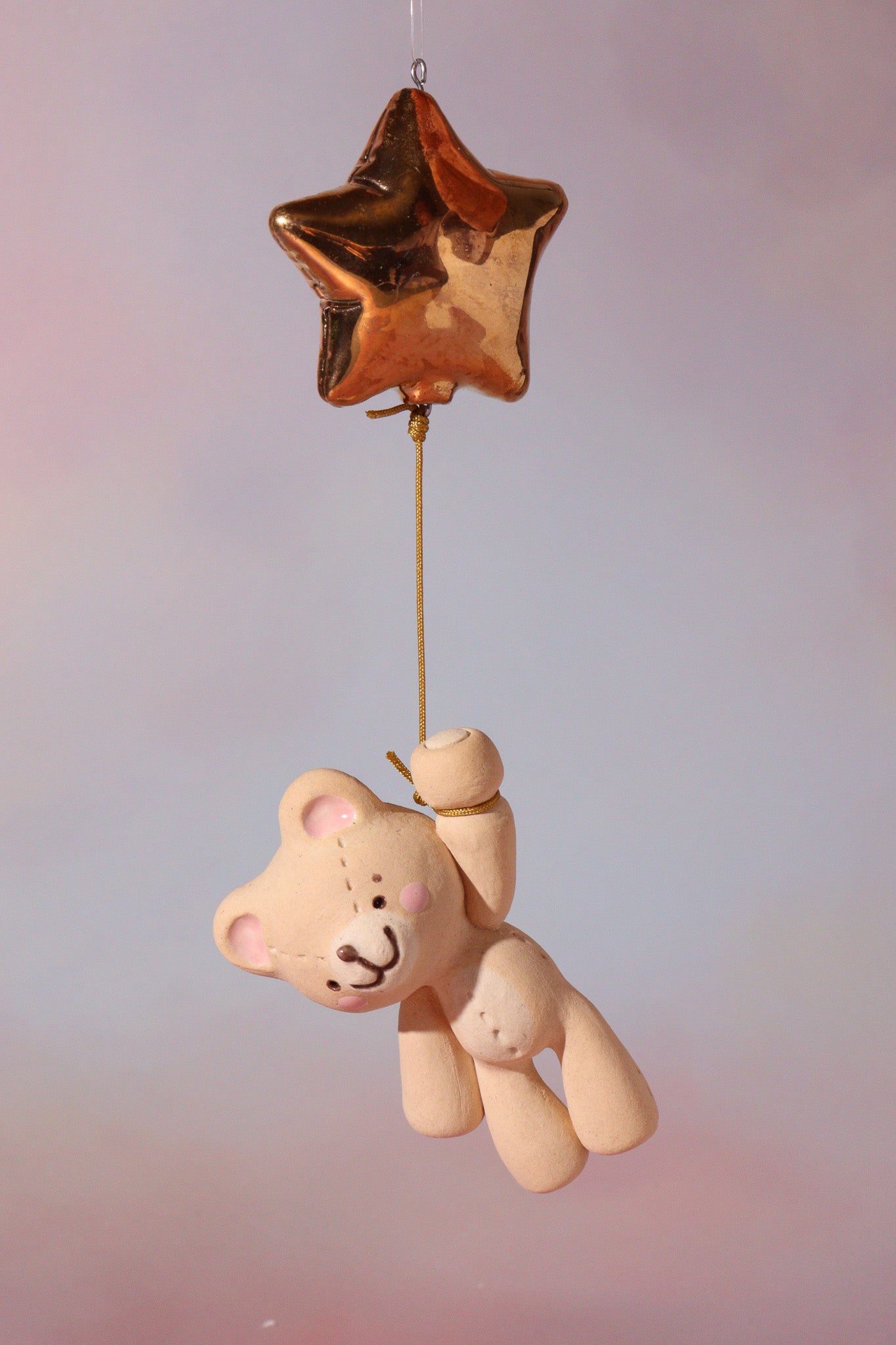 Ornament  - Up! (Light Teddy)