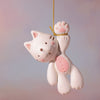 Ornament - Up! (White Kitty)