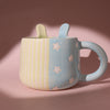 Mug - Circus Bun Bun (Blue+Yellow)